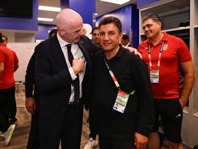 اینفانتینو خطاب به ملی‌پوشان ایران: پیام بزرگی به دنیا دادید