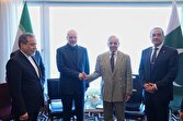 دیدار قالیباف و شهباز شریف در سوئیس