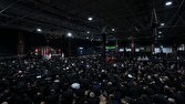 مراسم عزاداری شب عاشورای حسینی در جوار محل شهادت قائد شهید برگزار شد
