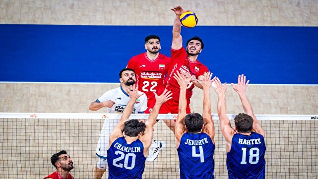 ایران ۰ – ۳ آمریکا/ دومین شکست پیاپی شاگردان پیاتزا در هفته دوم