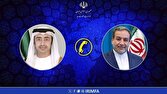 تماس تلفنی وزرای امور خارجه جمهوری اسلامی ایران و امارات متحده عربی