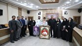 ملی پوش کاراته مدال نقره آسیا را به فرزند شهید ناو دنا تقدیم کرد