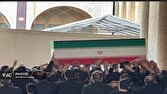 ورود پیکر رهبر شهید انقلاب به مصلی امام خمینی (ره)