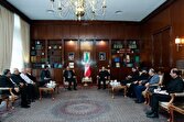 دیدار مسئولان گروههای مقاومت فلسطینی با وزیر امور خارجه
