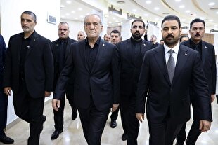 پزشکیان در دیدار نخست وزیر عراق از میزبانی شایسته از پیکر مطهر رهبر شهید انقلاب تقدیر کرد