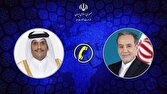 گفتگوی تلفنی وزرای امور خارجه جمهوری اسلامی ایران و قطر