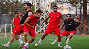 حضور وحید امیری در تمرین پرسپولیس!
