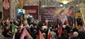 مراسم بزرگداشت رهبر شهید به همت اصناف برگزار شد