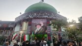 مراسم بزرگداشت شهادت رهبر انقلاب اسلامی در امامزاده علیاکبر (ع) چیذر تهران برگزار شد
