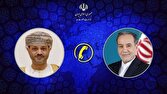 گفتوگوی تلفنی وزرای امور خارجه ایران و عمان گفتوگوی تلفنی وزرای امور خارجه ایران و عمان