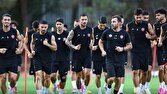 حضور بازیکنان آکادمی پرسپولیس در تمرینات تیم بزرگسالان