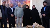 ادای احترام قالیباف به سردار مقاومت ملی رئیسعلی دلواری