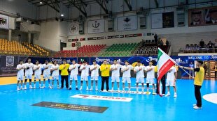 صعود تیم ملی هندبال ایران به نیمه نهایی قهرمانی نوجوانان آسیا و کسب سهمیه جهانی صعود تیم ملی هندبال ایران به نیمه نهایی قهرمانی نوجوانان آسیا و کسب سهمیه جهانی
